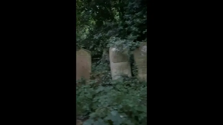 Big Tits Vampire Sucks Cock In The Cemetery