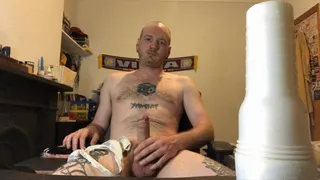 Sniffing Dirty Knickers And Using Fleshlight Until I Cum