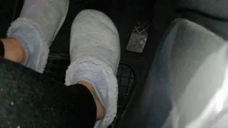 Driving in Slippers & Socks (part1)