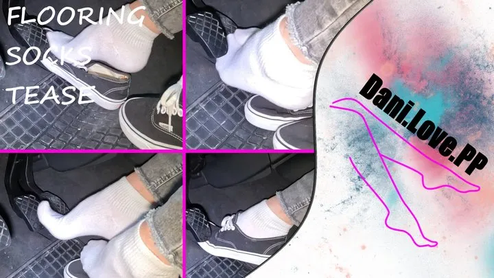 Driving In Vans Turns Into Sock TEASE! | pedal pumping, flooring