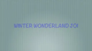 Winter wonderland Latina feet JOI