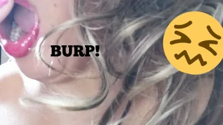 Embarrassed Zoe Burping On A Hot Date! (Audio)