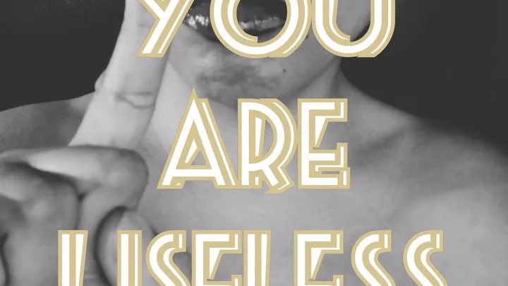 You Are USELESS (Audio)