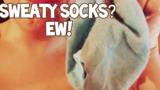 Kicked In The Balls While You Cum On My Sweaty Socks! (Audio)