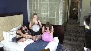 Poppin' Balloons with Amber Black, Emma, & Hannah Waters