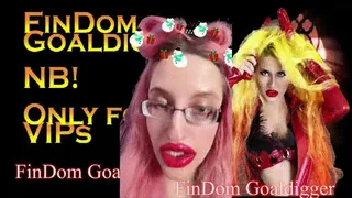 Jerking-off slave for Jessica Rabbit FinDom Goaldigger