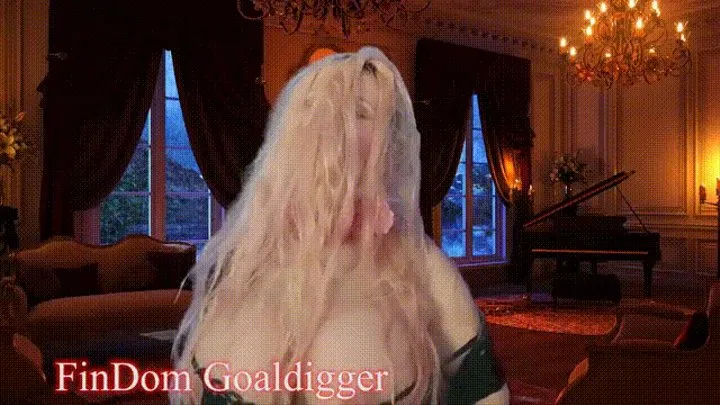 You must cum for FinDom Goaldigger