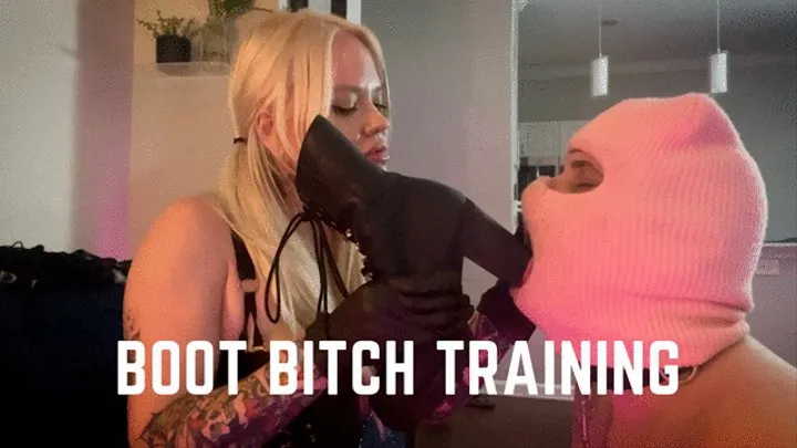 Boot Bitch Training