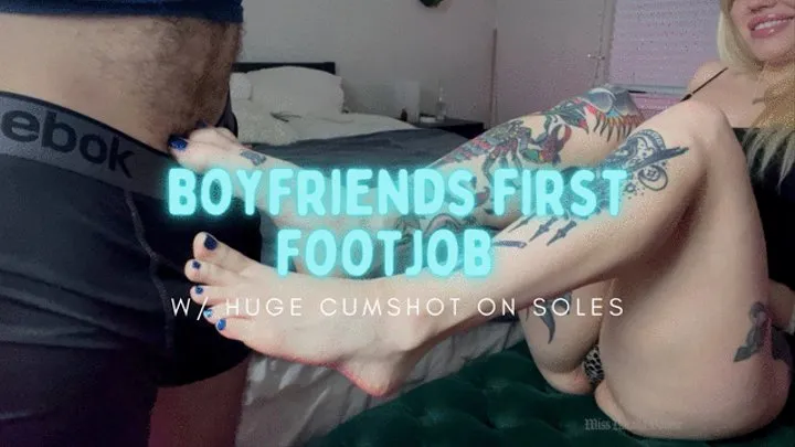 Boyfriend's First Footjob POV