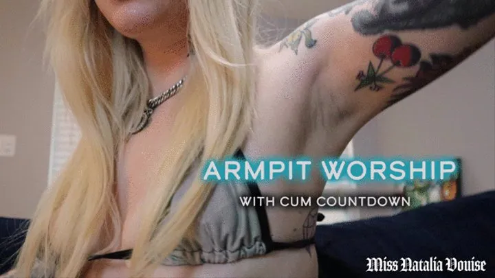 Armpit Worship with Cum Countdown