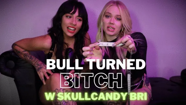 Bull Turned Bitch w SkullCandy Bri