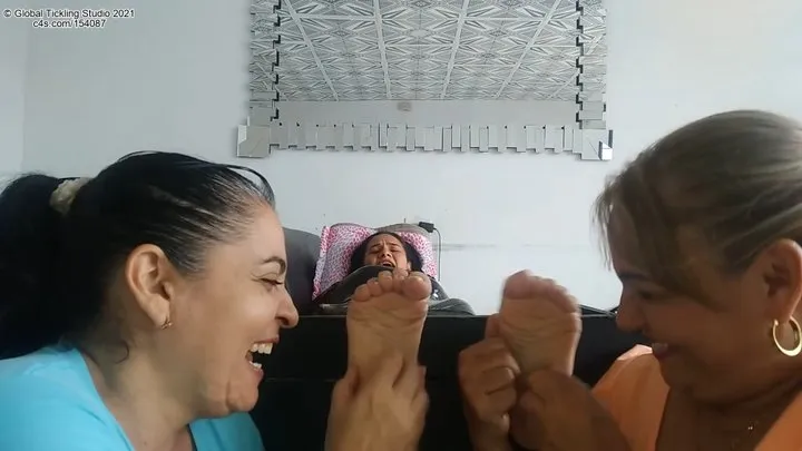 Tatiana's Ticklish Soles At The Mercy of Stepmother Lupe And Mrs Aura!