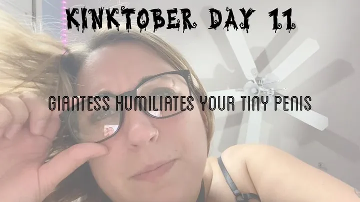 Giantess Humiliates Your Tiny Penis