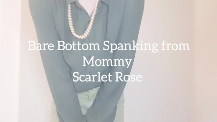 Bare Bottom Spanking From Step-mommy