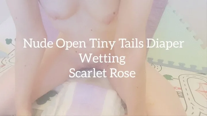 Nude Open Tiny Tails Diaper Wetting