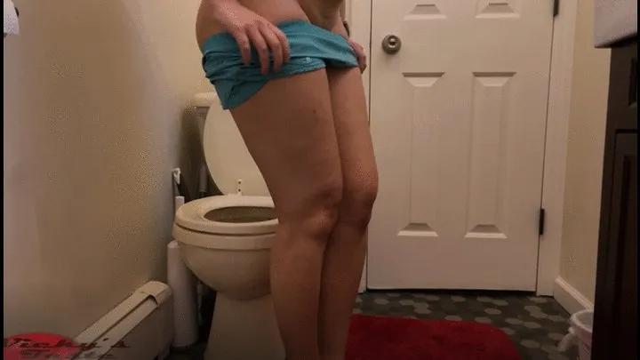 Are you gonna watch me pee, you can hear it( )