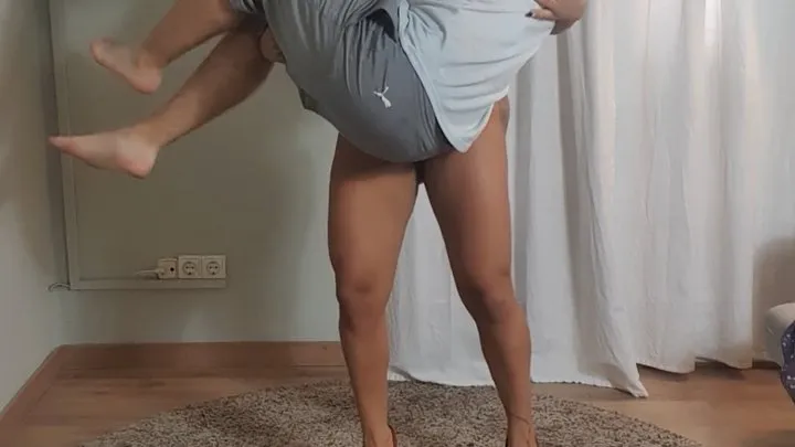 Aly Fighter - Lifting and carry with heels