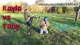 Kayla vs Tony - Fight 2 : FULL MOVIE