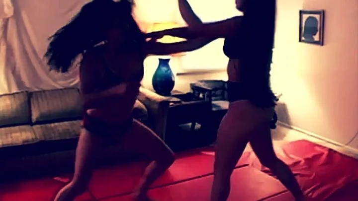 Girl Fights 008 Pandora vs Charlotte CLIP A Apartment Capers Catfighting