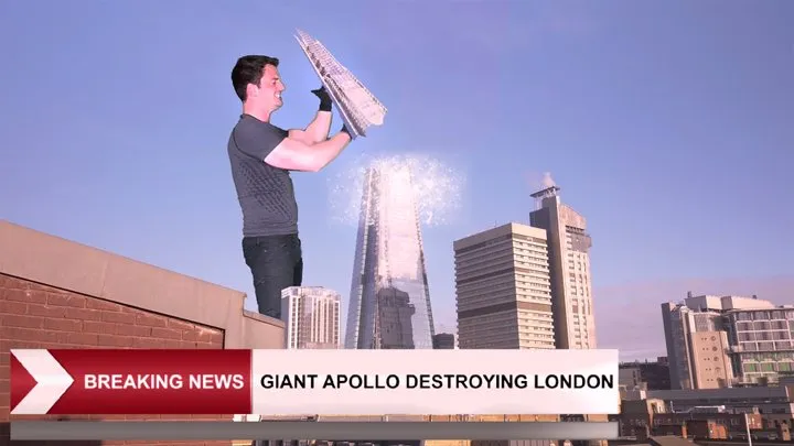 APOLLO : GIANT APOLLO DESTROYS LONDON (SFX)