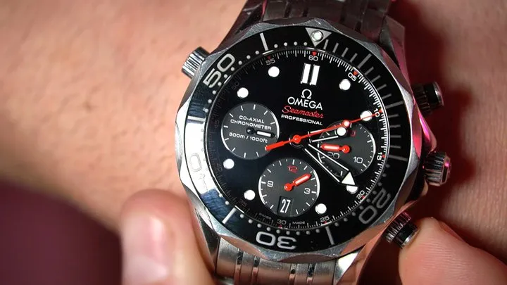 OMEGA WATCH INHALE INSTRUCTION