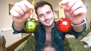 APOLLO : Red and Green Baubles - Xmas Inhale