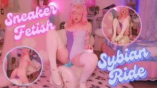 sneaker fetish sybian ride