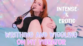 writhing and wiggling