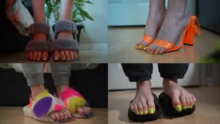 Cliffhanger Toes Compilation