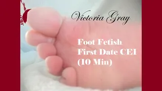 EROTIC AUDIO: Foot Fetish First Date CEI - 10 MINS