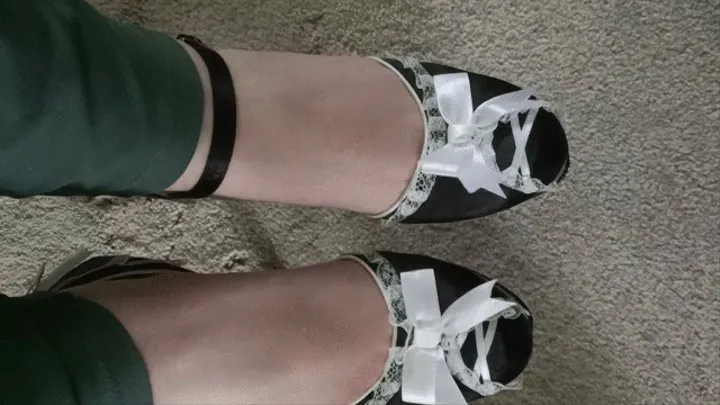 Cute Funtasma French Maid Shoe Dangle Foot Shoe Fetish Clip