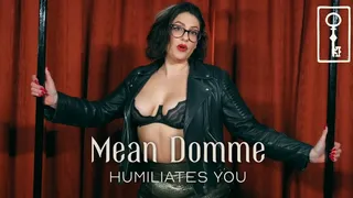 Mean Domme Humiliates You