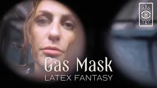 Gas Mask Latex Fantasy - Intense Femdom POV JOI