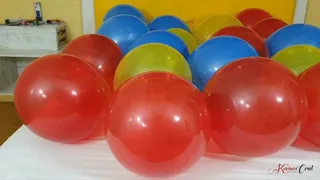 REAL BALLOON DESIRES SHOWING OFF FOR THE CAMERA - BY THAY FLORES - CLIP 1