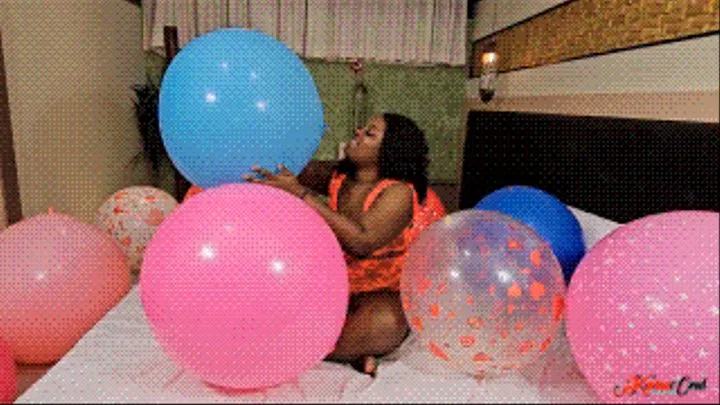 PLAYING AND TEASING BALLOONS - BY RUBY - FULL VERSION NEW KC FEBRUARY 2024!!!