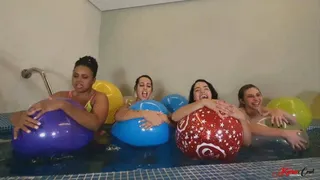 BALLOONS IN THE POOL - WITH THAY FLORES - CLIP 4 KC 2023!!!