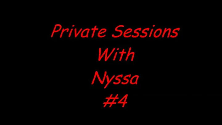 PRIVATE SESSIONS #4