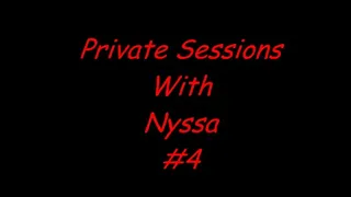 PRIVATE SESSIONS #4