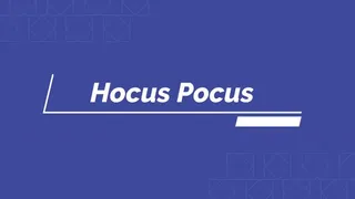Hocus Pocus Cum Countdown JOI