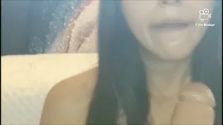 Young horny babe suck and fuck her tight pussy hard with monster dildo Part 2 KITTY FANTASY