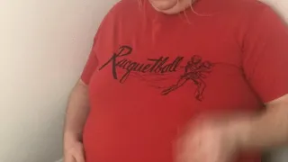 Jess BBW Pasta and Belly Play