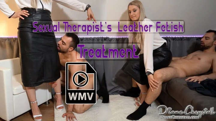 Sexual 's Leather Fetish Treat