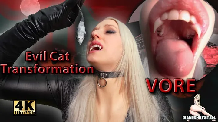 Evil Cat Woman Transformation VORE Breast Expansion Claw Executrix Revenge