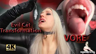 Evil Cat Woman Transformation VORE Breast Expansion Claw Executrix Revenge