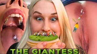 Giantess Eats You then Farts You into the Toilet with your friends