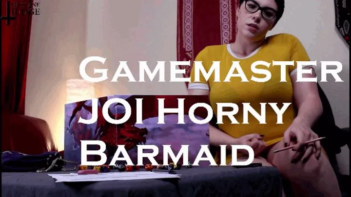 Gamemaster JOI- Horny Barmaid