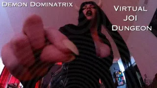 Demon Dominatrix Virtual JOI Dungeon - A Mesmerize into Multiple Orgasms Clip featuring Jane Judge in Cosplay with Shrinking, Giantess, Special Effects, Humiliation, High Heels, Dildo Worship, and Magical Control