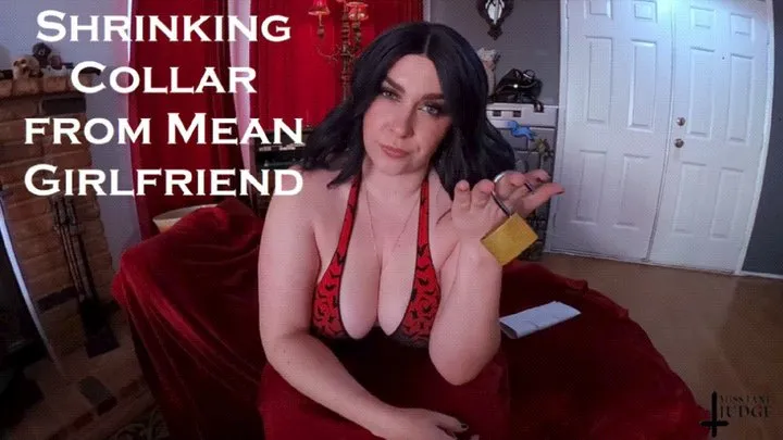 Shrinking Collar from Mean Girlfriend NOT VR! - A Magic Shrink JOI Cum Countdown to Multiple Orgasms from Cruel Giantess