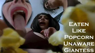 Eaten Like Popcorn Unaware Giantess Audio