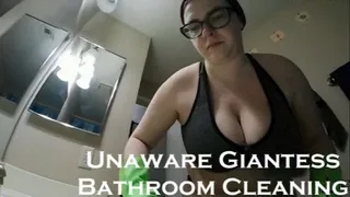 Unaware Giantess Cleaning